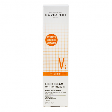 NOVEXPERT light face cream with vit C against aging, giving the face purity, 40ml 1