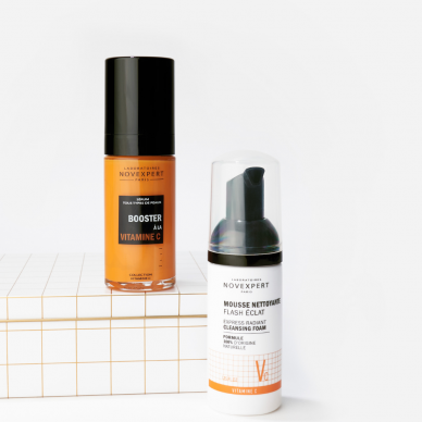 Novexpert set for face care with vit C in a metal box