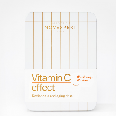 Novexpert set for face care with vit C in a metal box 2