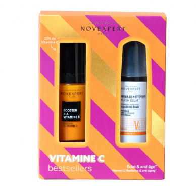 Novexpert facial care kit with vit C