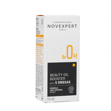 Novexpert face serum Booster with 5 types of Omega, highly concentrated, 30 ml