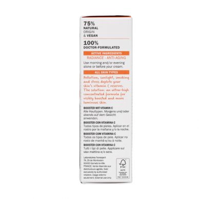 Novexpert koncentruotas, stangrinamasis veido serumas su vitaminu C (25%), 30 ml 4