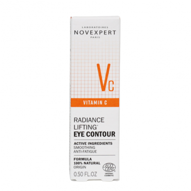 Novexpert nostiprinošs acu krēms ar C vitamīnu, 15 ml