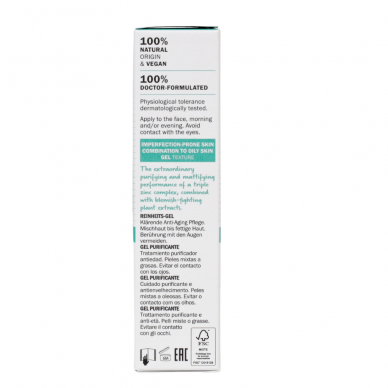 Novexpert drėkinamasis gelinis veido kremas su Trio-zinc kompleksu, 30 ml 4