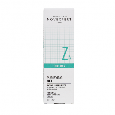 Novexpert moisturizing face gel with Trio-zinc complex, 30 ml 1