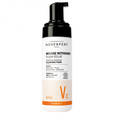 Novexpert facial cleansing foam with vitamin C, 150ml