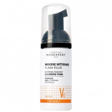 Novexpert sejas tīrīšanas putas ar C vitamīnu, 40ml