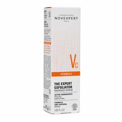 Novexpert face mask-scrub with vitamin C, 50ml