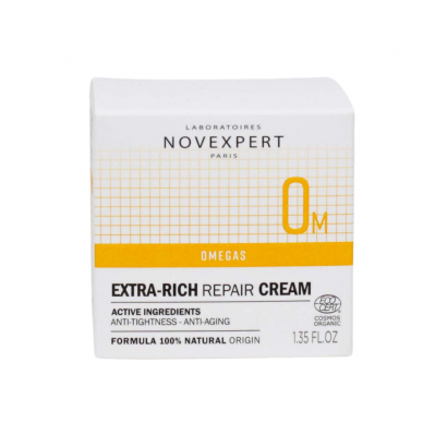 Novexpert īpaši intensīvi barojošs, atjaunojošs sejas krēms ar Omega skābēm, 40 ml