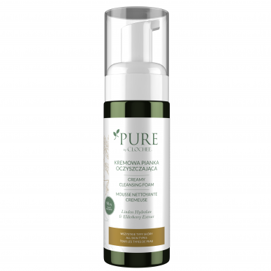 Pure by Clochee krēmveida attīrošas putas sejai, 150ml