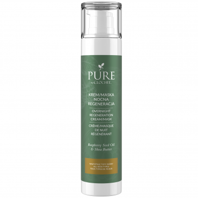 Pure by Clochee nakts atjaunojošs sejas krēms/maska, 50ml