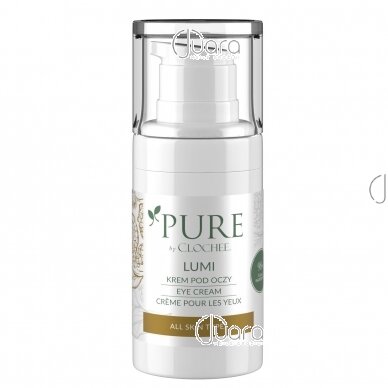 PURE BY CLOCHEE švytėjimo suteikiantis paakių kremas, 15ml