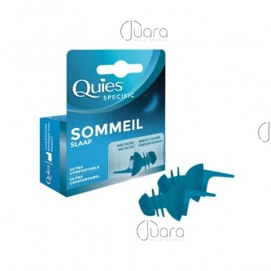 QUIES Specific protective earplugs for sleep, 1 pair