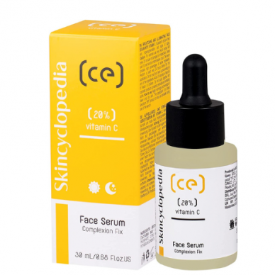 Skincyclopedia veido serumas su 20% vitaminu C, 30ml