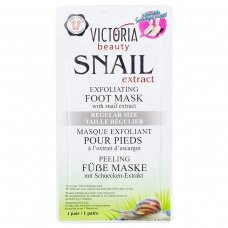 Victoria Beauty Exfoliating Foot Mask with Snail Secretion, 1 Pair (Kopija)