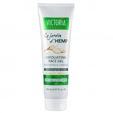 Victoria Beauty Hemp face wash with hemp seed oil, 150 ml