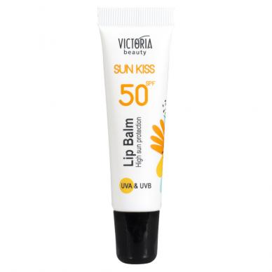 Victoria Beauty защитный бальзам для губ от солнца SPF50, 10мл 1