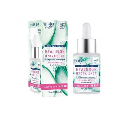 Victoria Beauty intensīvi mitrinošs sejas serums ar hialuronu, 30 ml