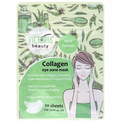 Victoria Beauty eye mask with collagen, 30 pcs