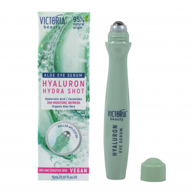 Victoria Beauty paakių serumas su hialurono rūgštimi, alavijų ekstraktu ir niacinamidu, 15ml