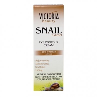 Victoria Beauty pretgrumbu acu krēms ar gliemežu sekrēciju, 30 ml