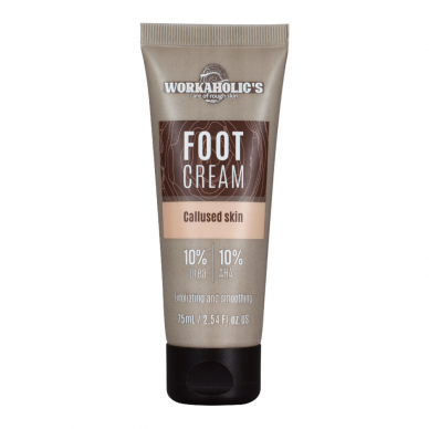 Victoria Beauty Workaholic's foot cream with urea (10%) and AHA acids (10%), 75ml